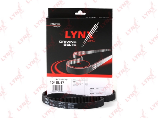 Зубчатый ремень LYNXAUTO 104EL17