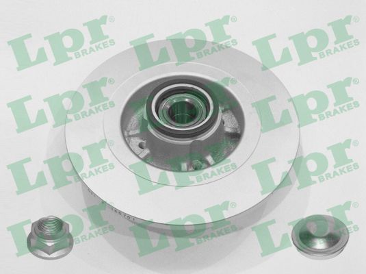 Тормозной диск lpr hub brake disc line - full coated
