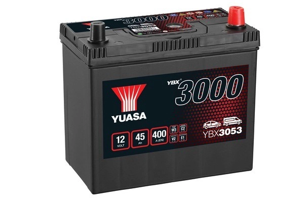 Стартерная аккумуляторная батарея ybx3000 smf batteries YUASA YBX3053