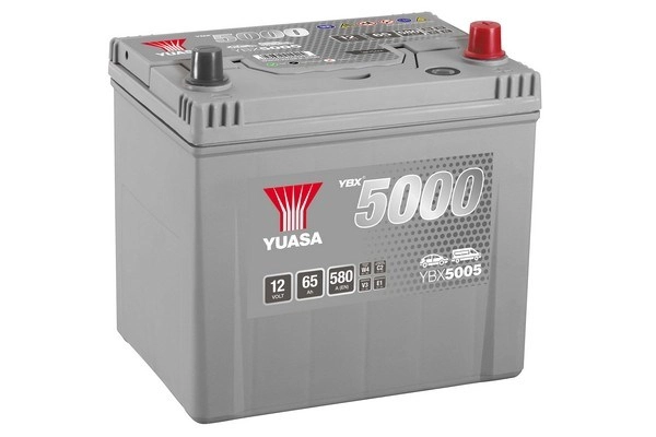 Стартерная аккумуляторная батарея ybx5000 silver high performance smf batteries YUASA YBX5005