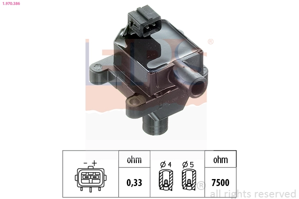 Катушка зажигания made in italy - oe equivalent EPS 1.970.386