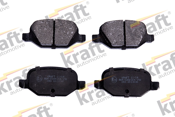 Комплект тормозных колодок дисковый тормоз KRAFT AUTOMOTIVE 6013040
