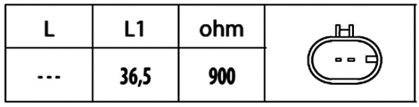 Датчик импульсов HELLA/BEHR/PAGID 6PU 009 146-561