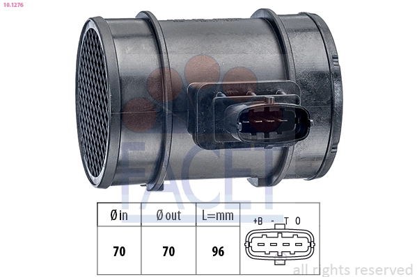 Расходомер воздуха made in italy - oe equivalent FACET 10.1276