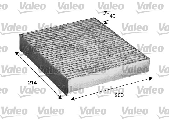 Фильтр воздух во внутренном пространстве valeo protect VALEO 715533