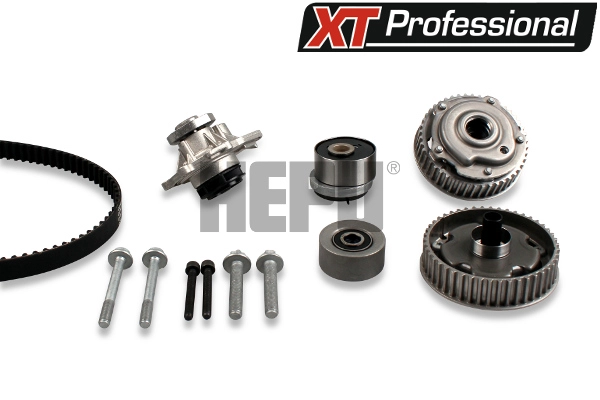 Водяной насос + комплект зубчатого ремня xt-professional HEPU PK03630XT