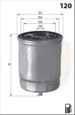 Топливный фильтр MISFAT M351