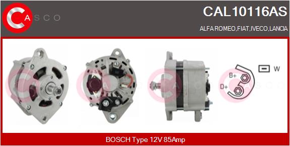 Генератор brand new hq CASCO CAL10116AS