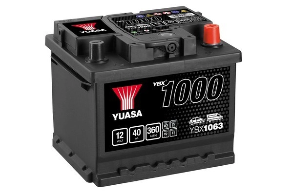 Стартерная аккумуляторная батарея ybx1000 caca batteries YUASA YBX1063