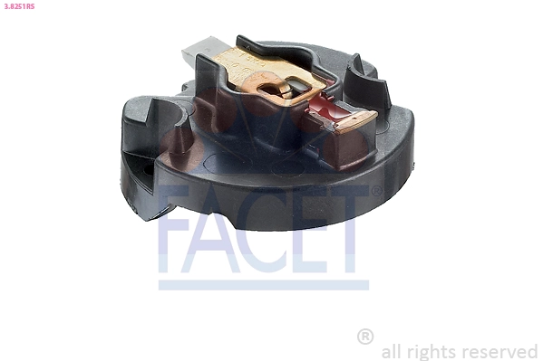 Бегунок распределителя зажигани made in italy - oe equivalent FACET 3.8251RS