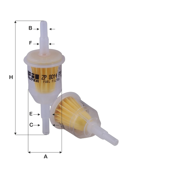 Топливный фильтр FIL FILTER ZP 8014 FP