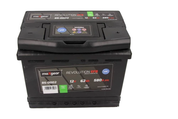 Стартерная аккумуляторная батарея MAXGEAR 85-0002