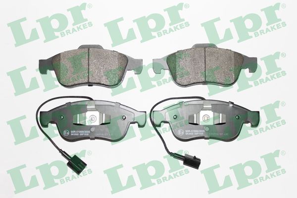 Комплект тормозных колодок дисковый тормоз LPR 05P1535