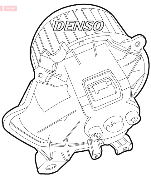 Вентилятор салона DENSO DEA01010