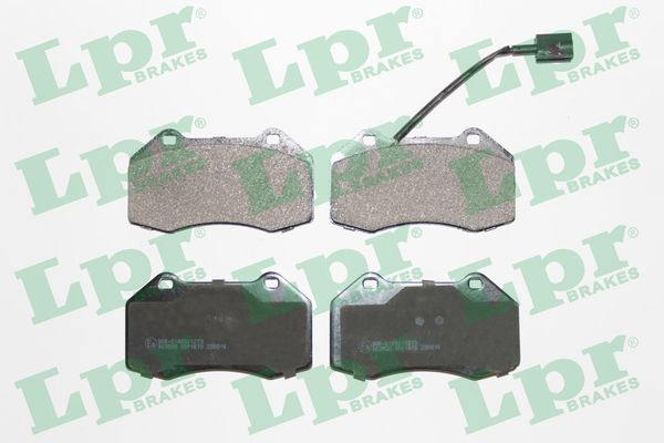 Комплект тормозных колодок дисковый тормоз LPR 05P1670