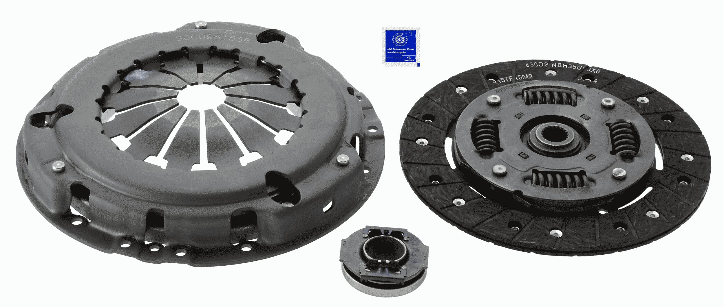 Комплект сцепления SACHS 3000 951 558
