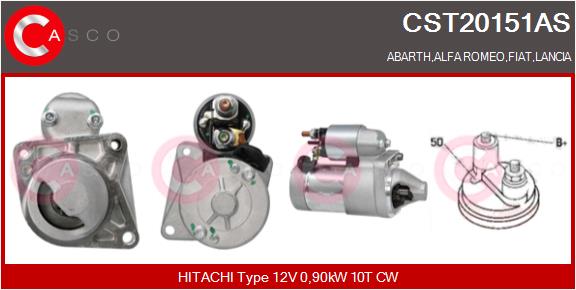 Стартер brand new hq CASCO CST20151AS