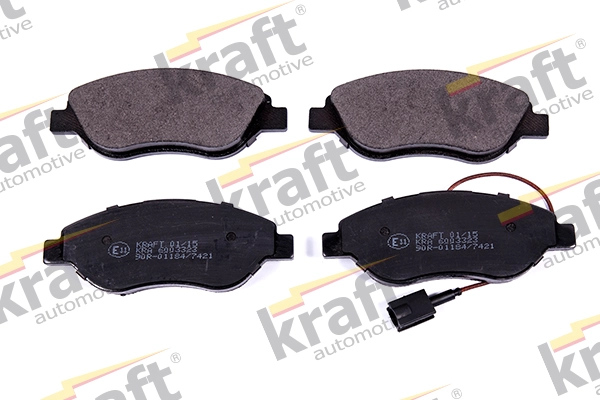 Комплект тормозных колодок дисковый тормоз KRAFT AUTOMOTIVE 6003323