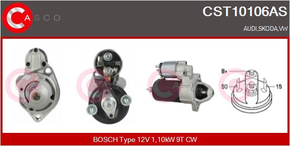Стартер brand new hq CASCO CST10106AS