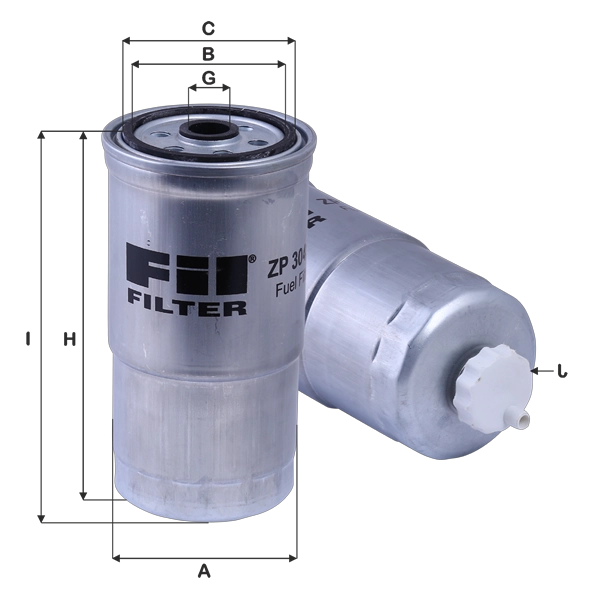 Топливный фильтр FIL FILTER ZP 3041 F