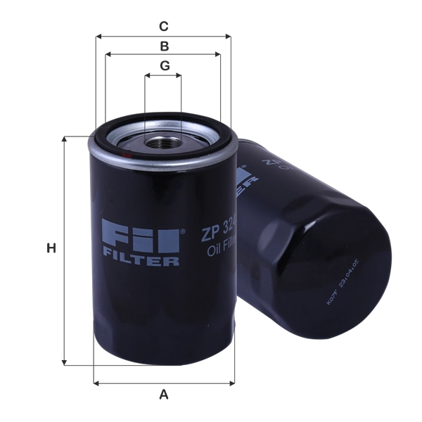 Масляный фильтр FIL FILTER ZP 3241