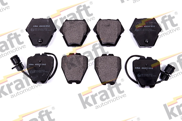 Комплект тормозных колодок дисковый тормоз KRAFT AUTOMOTIVE 6000392