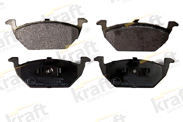 Комплект тормозных колодок дисковый тормоз KRAFT AUTOMOTIVE 6000380
