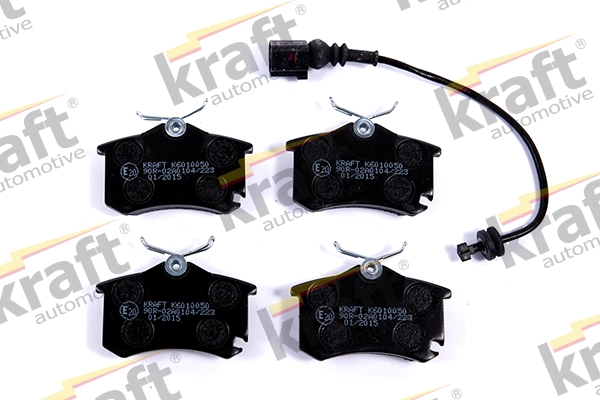 Комплект тормозных колодок дисковый тормоз KRAFT AUTOMOTIVE 6010050