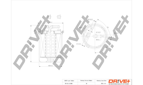 Топливный фильтр DR!VE+ DP1110.13.0065