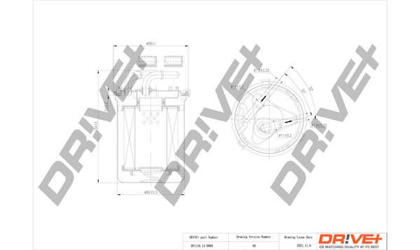 Топливный фильтр DR!VE+ DP1110.13.0084