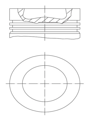 Поршень MAHLE/KNECHT 028 PI 00121 001