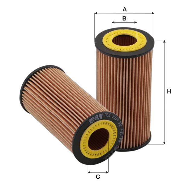 Масляный фильтр FIL FILTER MLE 1514