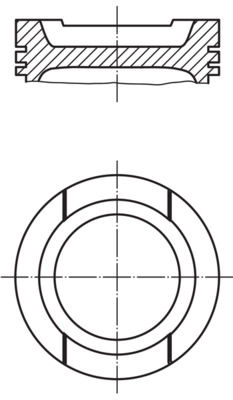 Поршень MAHLE/KNECHT 033 01 01