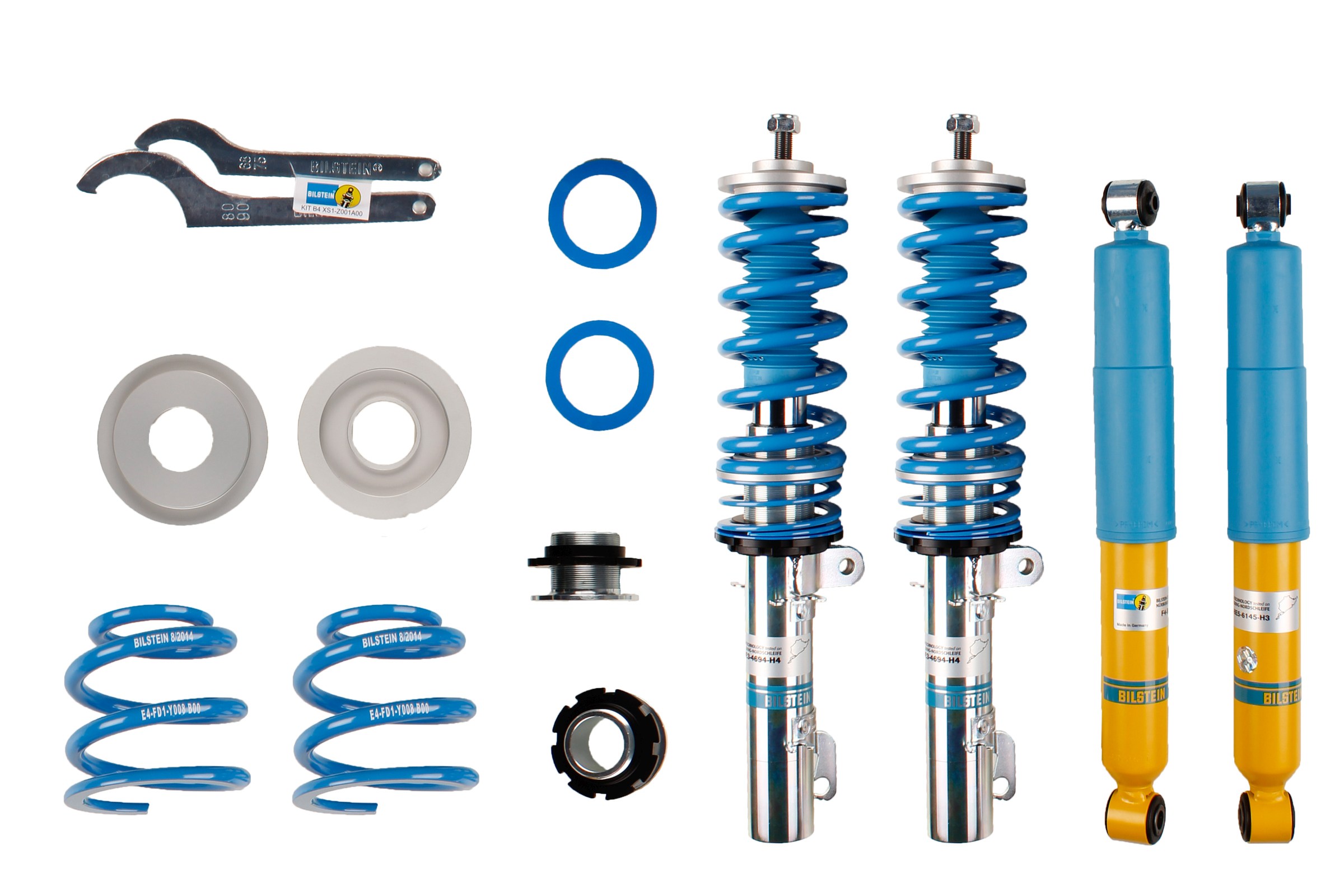 Комплект ходовой части пружины / амортизаторы bilstein - b14 pss BILSTEIN 47-080416