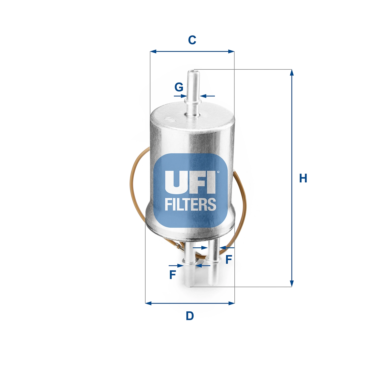 Топливный фильтр UFI 31.853.00