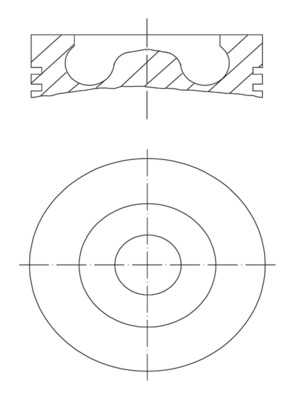 Поршень MAHLE/KNECHT 028 02 01