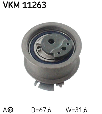Натяжной ролик ремень грм SKF VKM 11263