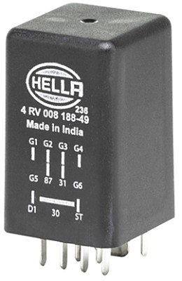 Блок управления время накаливания HELLA/BEHR/PAGID 4RV 008 188-491