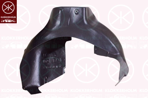 Обшивка колесная ниша KLOKKERHOLM 0017547
