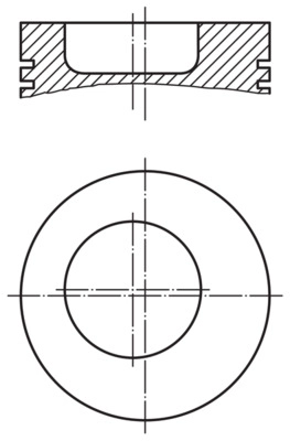 Поршень MAHLE/KNECHT 002 79 00