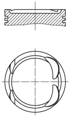 Поршень MAHLE/KNECHT 004 06 00