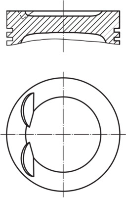 Поршень MAHLE/KNECHT 009 28 00