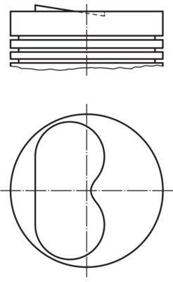 Поршень MAHLE/KNECHT 009 49 00