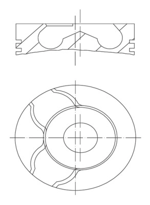 Поршень MAHLE/KNECHT 010 18 03