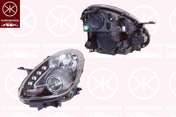 Основная фара KLOKKERHOLM 01050124A1
