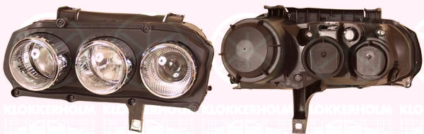 Основная фара KLOKKERHOLM 01110181A1