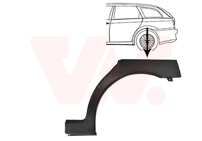 Боковина VAN WEZEL 0156143