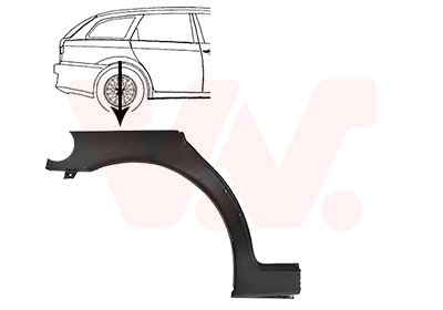 Боковина VAN WEZEL 0156144