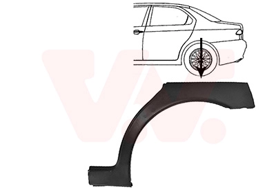 Боковина VAN WEZEL 0156147