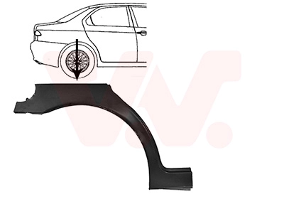 Боковина VAN WEZEL 0156148